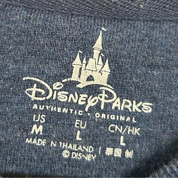 Disneyland Resort Disney Stitch Crewneck Pullover Ohana Sweatshirt size M - Picture 10 of 10